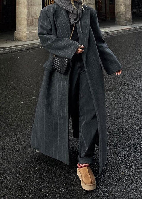 Clava Manteau Rayures