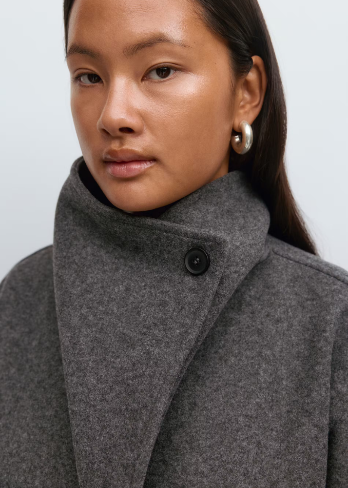 Veste Courte Col Haut