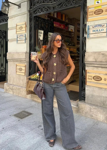 Top en Maille Épaisse