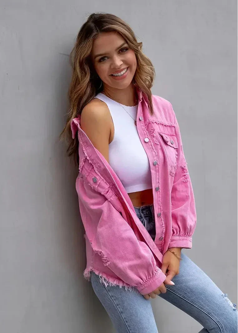 Mi-saison Denim Jacket