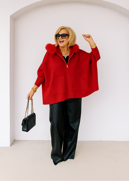 Cardigan à Capuche Chic