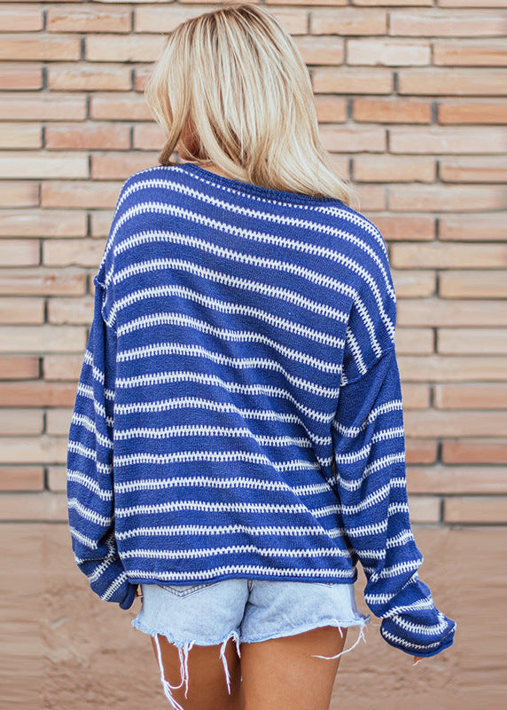 Loose Knitted Pullover